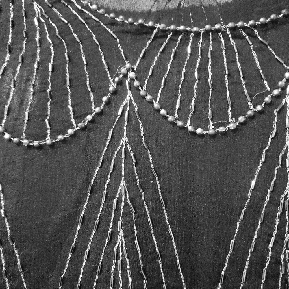 SISTER MAX Vintage Beaded Top - Picture 12 of 13